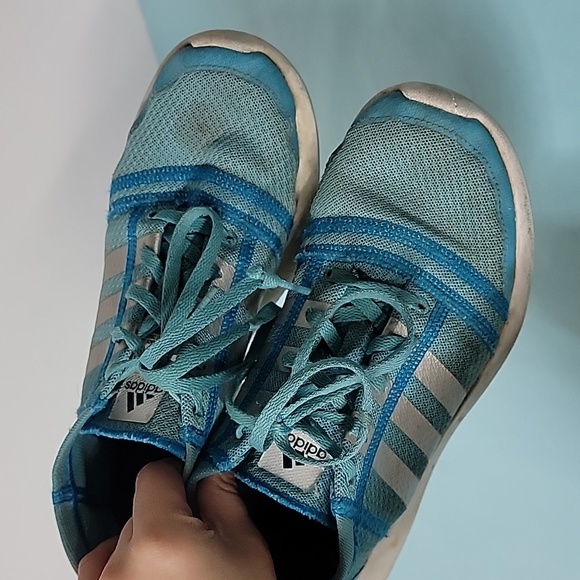 Adidas Running Athletic Lightweight Shoes Size 7.5 - Picture 9 of 9